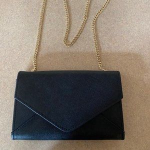 Barney's New York Hannah Leather Chain Wallet NWT